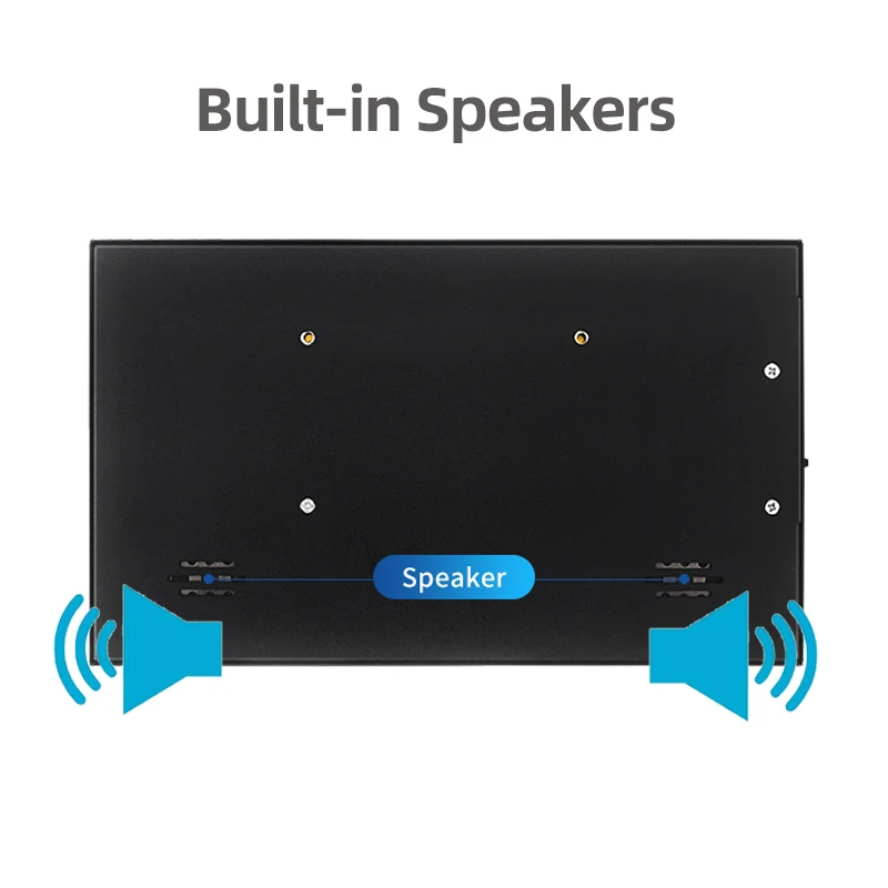 Polegada Ips Lcd Mini Hdmi-compatível Tela de Toque Universal para Raspberry pi Windows pc Display Game Console com Suporte Case 7 - Imagem 5