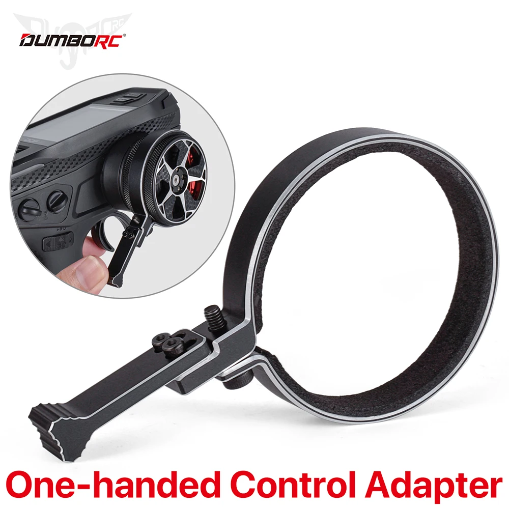 One-Handed RC Steering Wheel Trigger Adapter