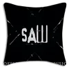 2023 Horror Thriller Movie Saw X Pillow Covers Cartoon Sofa Decorative Home Double-sided Printing Short Plush Cushion Cover 5