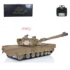 1/16 Heng Long HL RTR RC Tank 3918 7.0 M1A2 Abrams Modified Radio Control Hatch Remote Control Military Car Toys Gifts 3