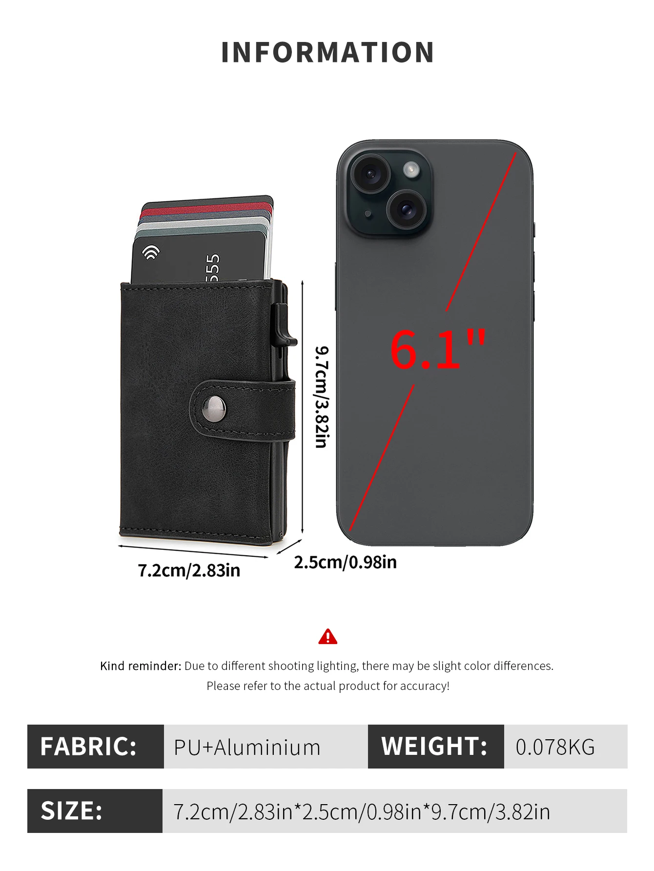 Anti-Diebstahl-Kreditkartenetui Airatg Herren-Geldbörse Bankkartenetui Rfid Minimalistische Geldbörsen für Airtag Air Tag Tracker Choice – Detail 7