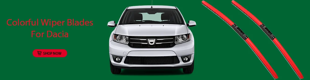 LNJING Bunte Wischerblätter für Dacia Logan MCV Express Pickup 2004-Now – Detail 2