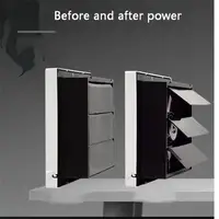 Ventilateur d'extraction de cuisine solaire pour serre et sous-sol avec batterie intégrée 6