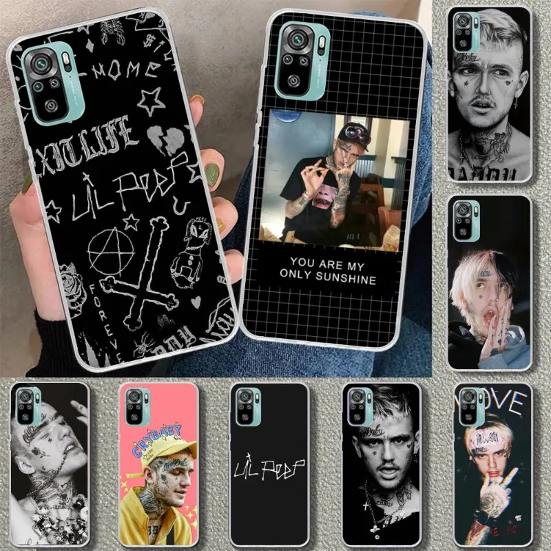 Lil Peep Bo мягкий чехол для телефона Xiaomi 12 11T 10 9 Redmi Note 10S Pro 9A 8 Прозрачный |