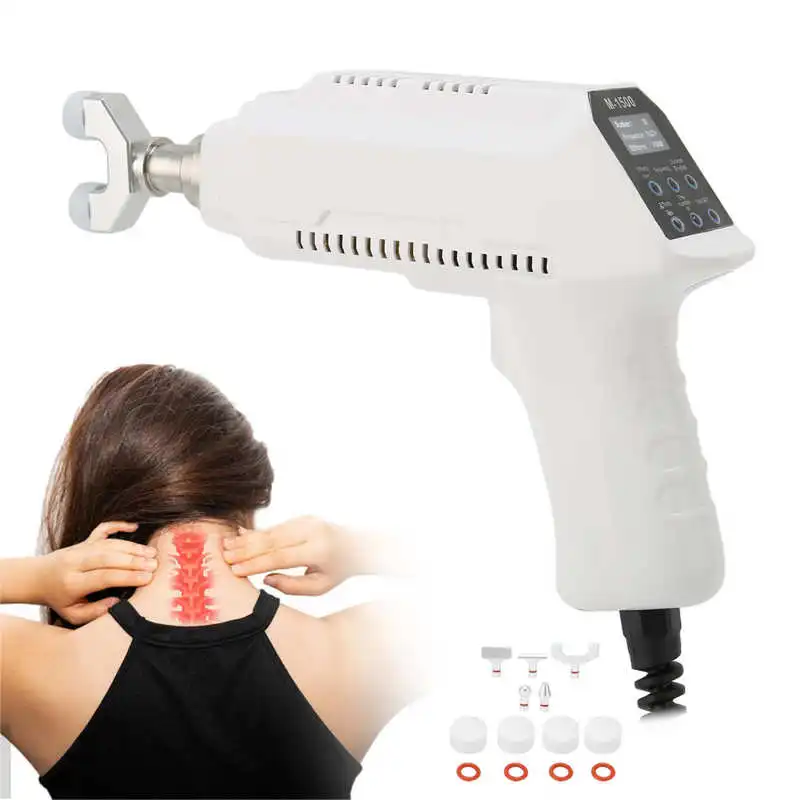 

Electric Spine Massager Strength Adjustable Chiropractic Adjustment Corrector Gun Instrument M-1500 Neck Back Massager Health