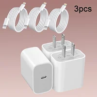 For iPhone Charger MFi Certified Super Fast Charging iPad Charger USB C Wall Charger Fast Charging 4FT Cable 4-PCS