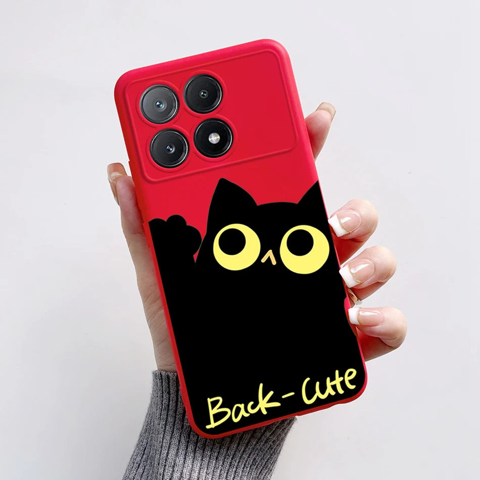 Cute Cartoon Cat & Frog Soft TPU Phone Case - Protective Bumper Cover