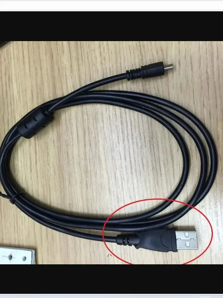 디지털 카메라 s3000 usb 미니 8 핀 케이블에 대 한 200pcs 데이터 케이블 UC-E6. Coolpix P1