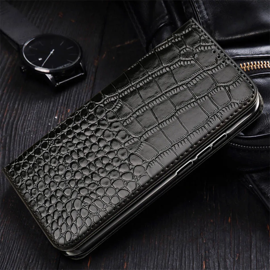 Elegant Leather Flip Book Case with Card Slots