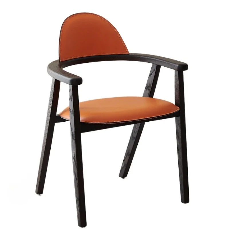 1 Minimalist Nordic Living Room Dining Table and Chair Study Leisure Chair Cafe Negotiation Chair, Coffee