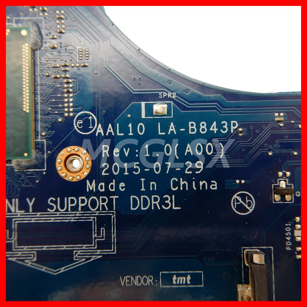 Placa-mãe Portátil para Dell Inspiron La-b843p Mainboard 3458 3558 5458 5558 5758 Cpu i3 i5 I74th 5ª Geração Cpu Gt820m Gt920m Gpu - Imagem 5