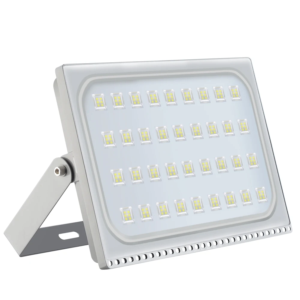 1PCS Ultrathin LED Flood Light 200W IP65 220V LED Spotlight Refletor Outdoor Lighting Wall Lamp Floodlight Cool White Ordinary type 118 socket waterproof cover transparent concealed switch box bathroom accessories electrical wall socket switch ordinary