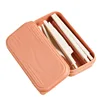 Wheat Straw Cutlery Students Spoons Forks Chopsticks with Box Tableware Travel Portable Travel Detachable Kitchen Accessories 5