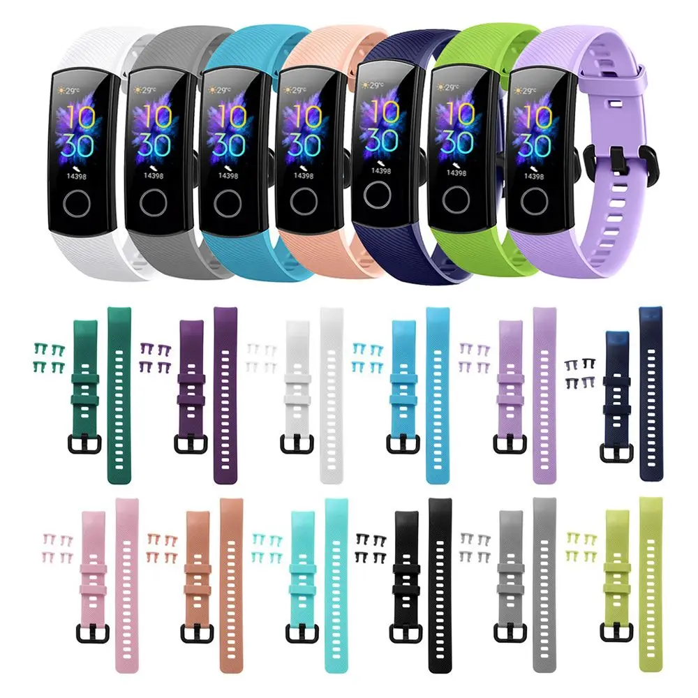 Silicone Replacement Watch Strap For Fitness Tracking