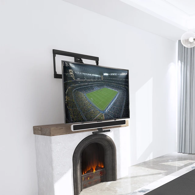 Universal Fireplace Mantel Pull Down TV Mount With Height Adjustment -  AliExpress