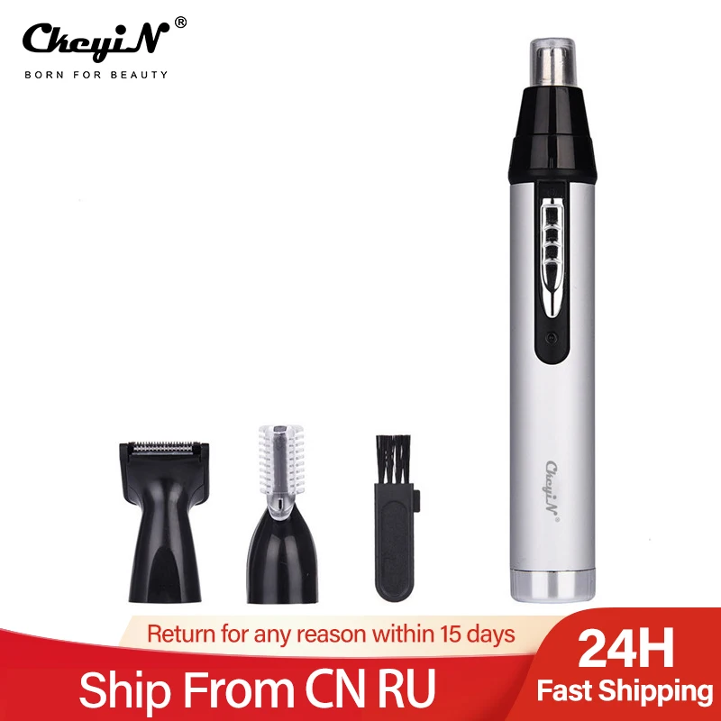 3 In 1 Electric Nose Hair Trimmer Usb Charge Eyebrow Trimmer Set