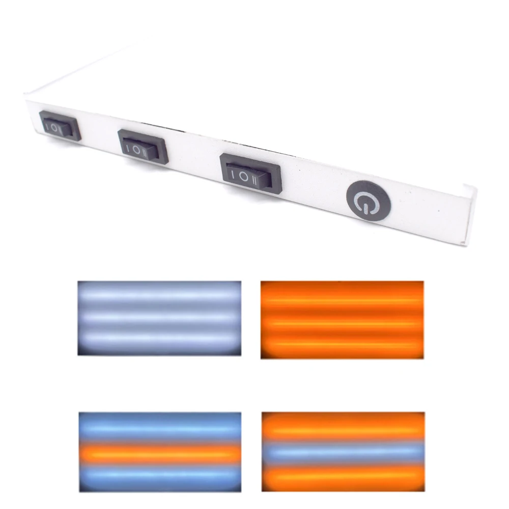 자동차 페인트 없는 덴트 수리 도구용 6 LED 램프 반사 라인 보드, 220V EU 플러그