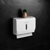 Kitchen Tissue Dispenser Luxury Paper Towel Dispenser High Quality ABS Tissue Box Wall Mounted Punch Free for Toilet 2