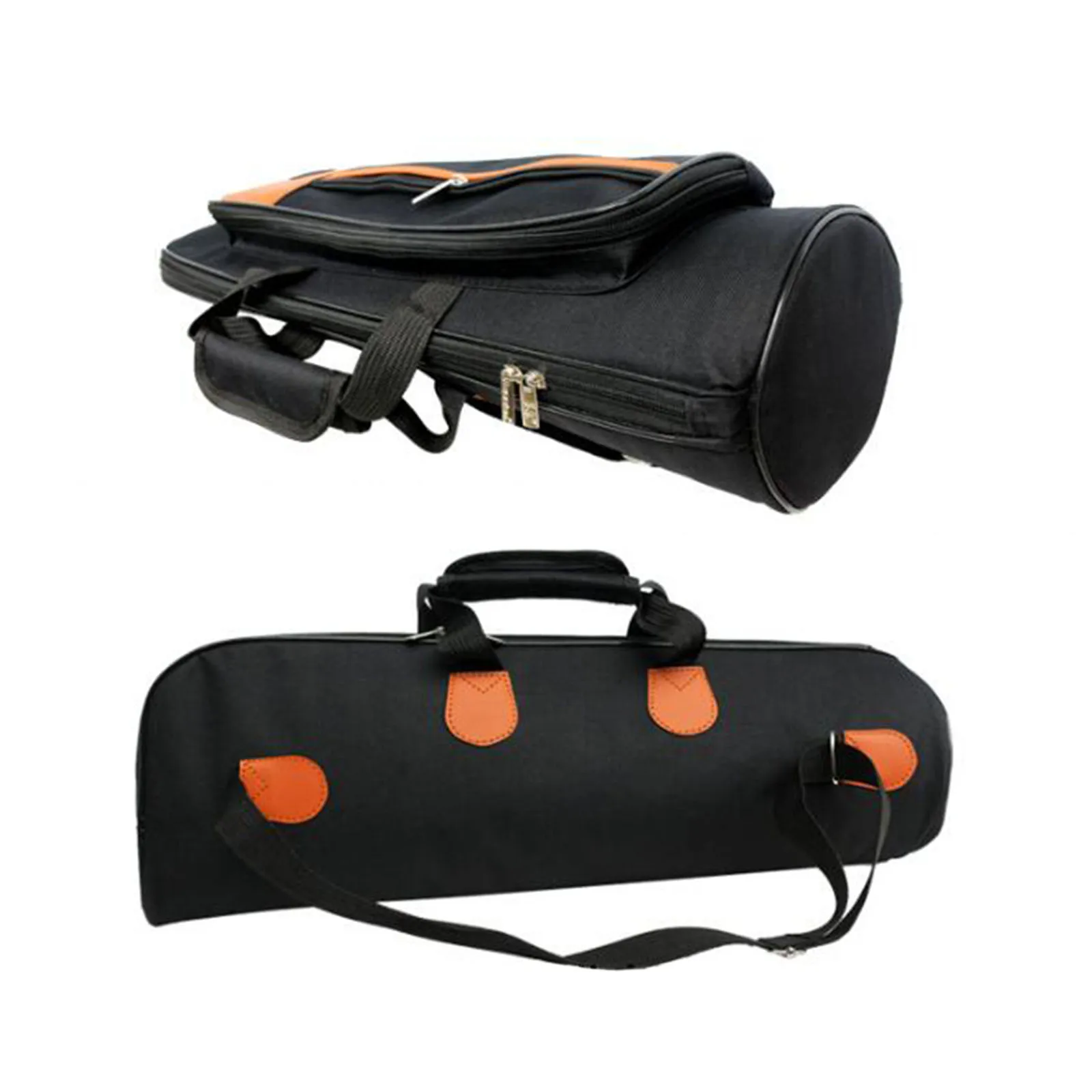 Trumpet Gig Bag Case Carry Handle Beginners Gift Water Resistant Adjustable Shoudler Strap Carrying Case Music Instrument Bag