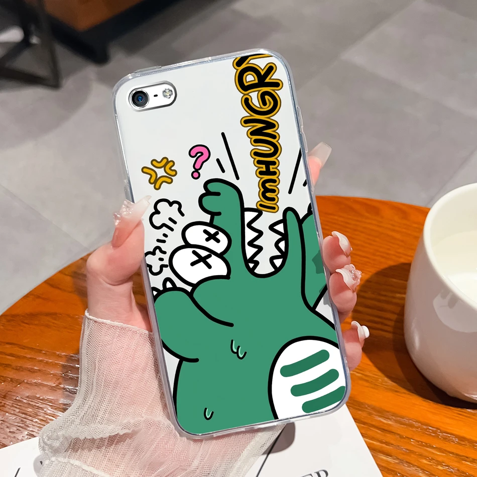 Elegant Ink Painting Soft Clear Silicone Phone Case - Premium Back Cover