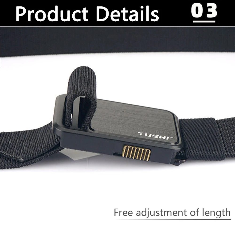 Tushi elastischen taktischen Gürtel für Männer Nylon Armee Legierung automatische Schnalle Polizei Outdoor-Dienst Militär gürtel Sport lässigen Bund – Detail 7