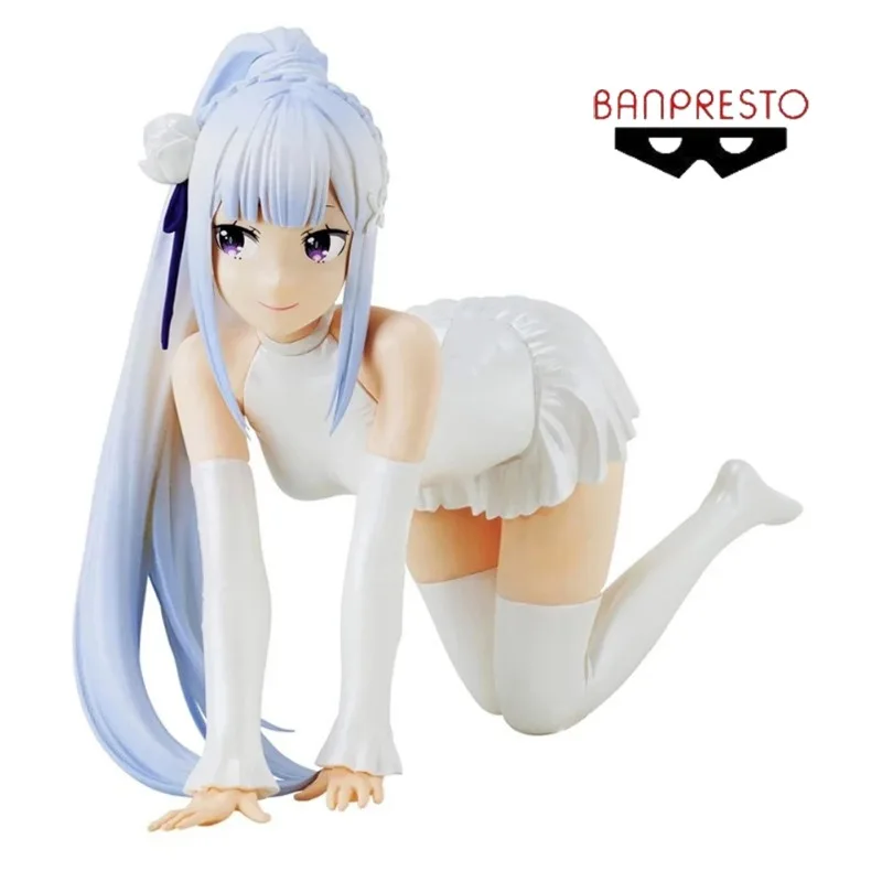

В наличии Оригинальные купальники BANPRESTO Zero Start Life в другом мире Emilia Ver. Аниме экшн-фигурки модели игрушки подарок