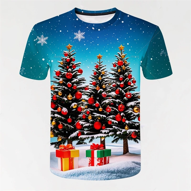 Christmas 3D Print Unisex T Shirt