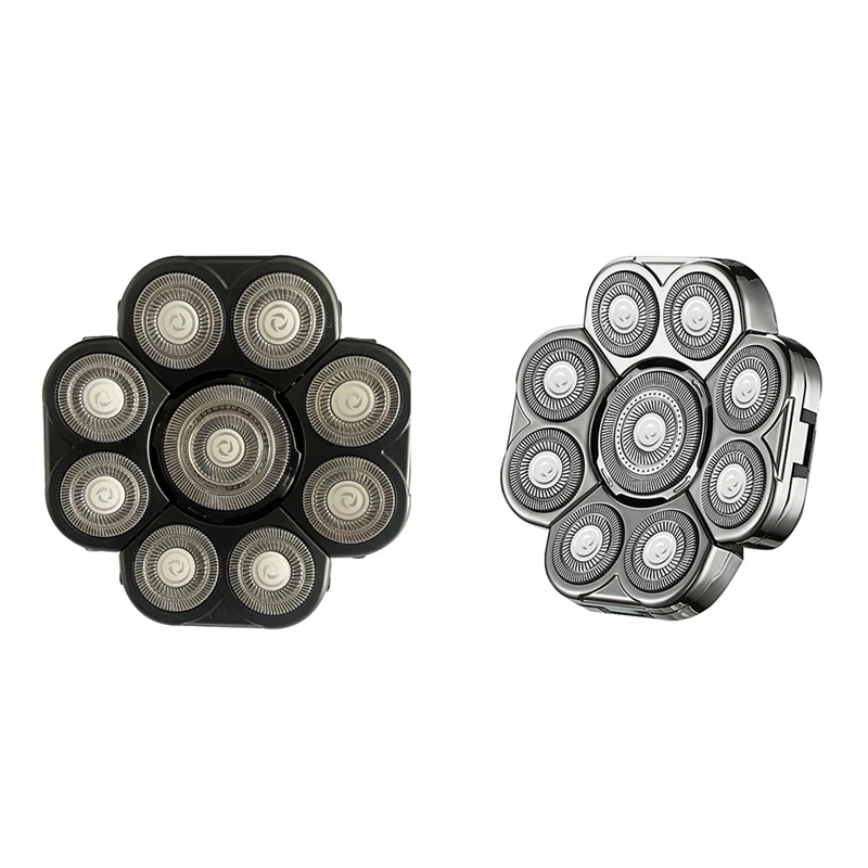 

Blade 9D Cutter Floating Head Waterproof Stainless Steel Electric For Men Shaver Accessories Blade-Black