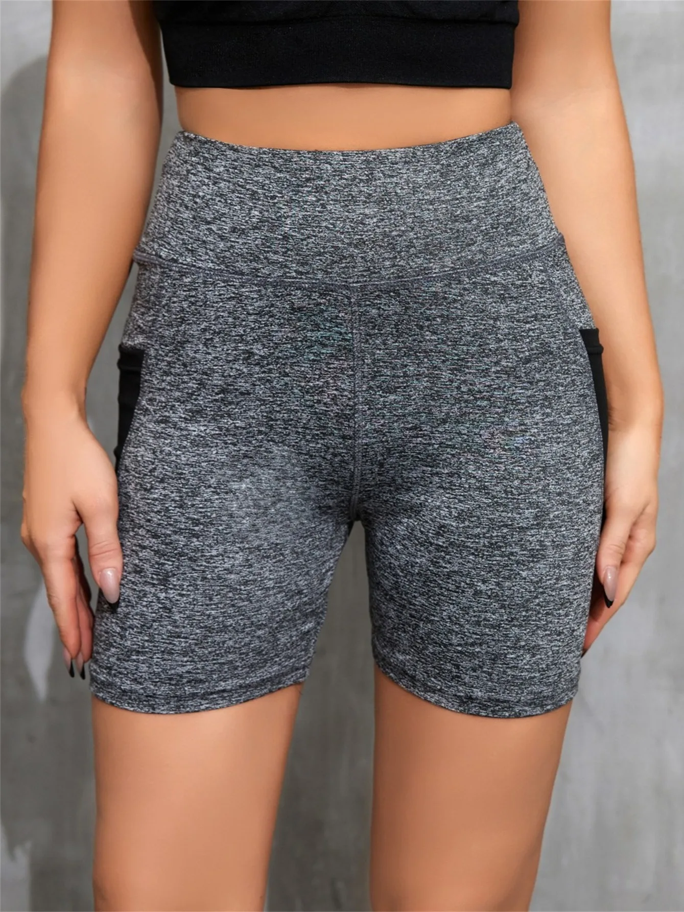 JSC Women's Short Leggings Gym Athletic Sexy Pants Fitness Push-up High Waist Pocket Workout Slim Fit Casual Leggings