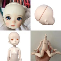 1/6 Bjd Doll Mechanical Joint Body 30cm Doll White / Nude Skin Practice Makeup Dolls Kids Girls Doll Toy Gift 1