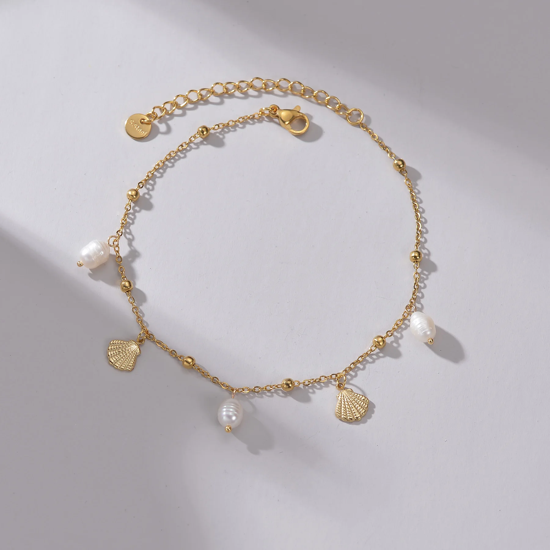 Fashion Bead Pendant Ankle Chain Bracelet On Leg Foot Stainless Steel Adjustable Charm Feet Chain for Women Jelwery Gift ankle chains beads anklet bead bracelet silver anklet bracelet toe foot bracelet fashion accessories
