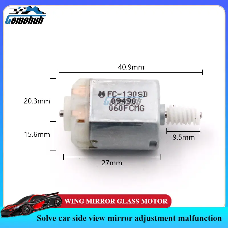 

For 1996-2006 MITSUBISHI L200 Rearview Mirror Motor Lens Adjustment Motor actuator FC-130SD accesorios para auto original