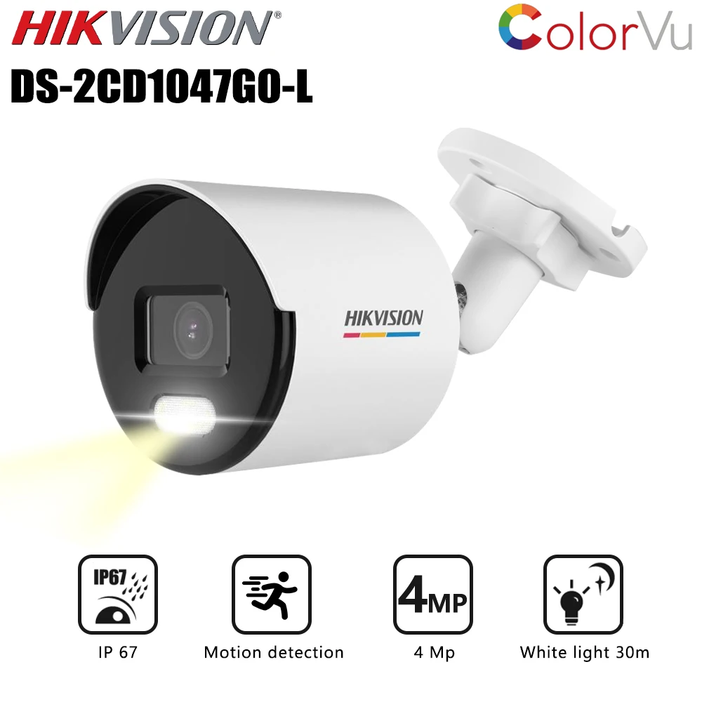 Hikvision DS-2CD1047G0-L 4MP ColorVu PoE IP Bullet Camera Price In BD - Foto 5