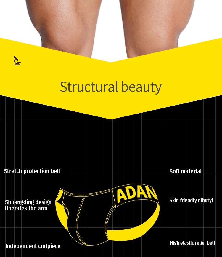 1/2/3PCS New Transparent Man Underwear Thong Nylon Sexy Low Waist Comfortable Fashionable Chinese Style Embossed Belt Underpants_voghion.com