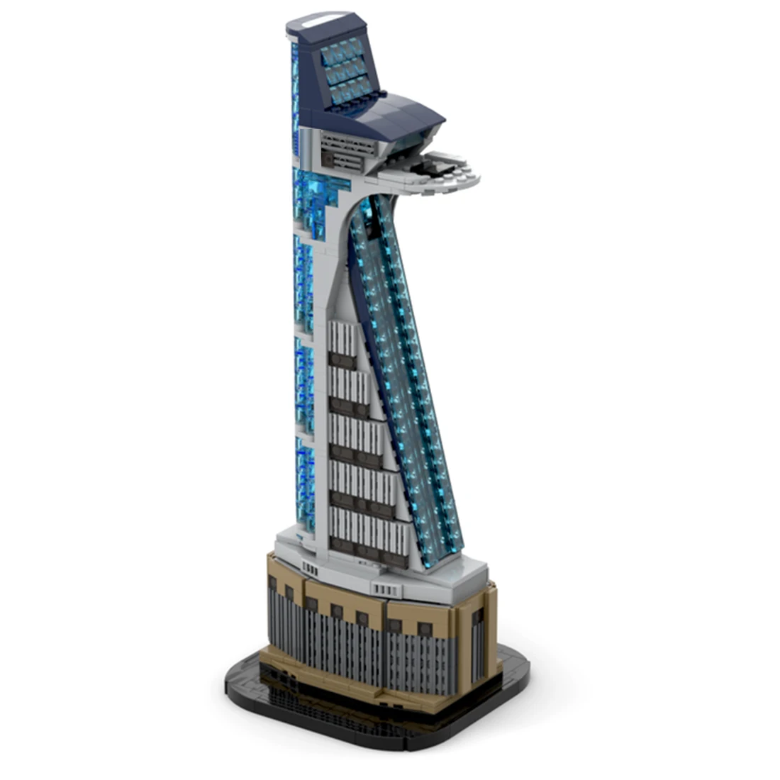 

Authorized MOC-76420 Stark Tower Sci-Fi Style Building Blocks Set STEM Toys - By Brickgloria