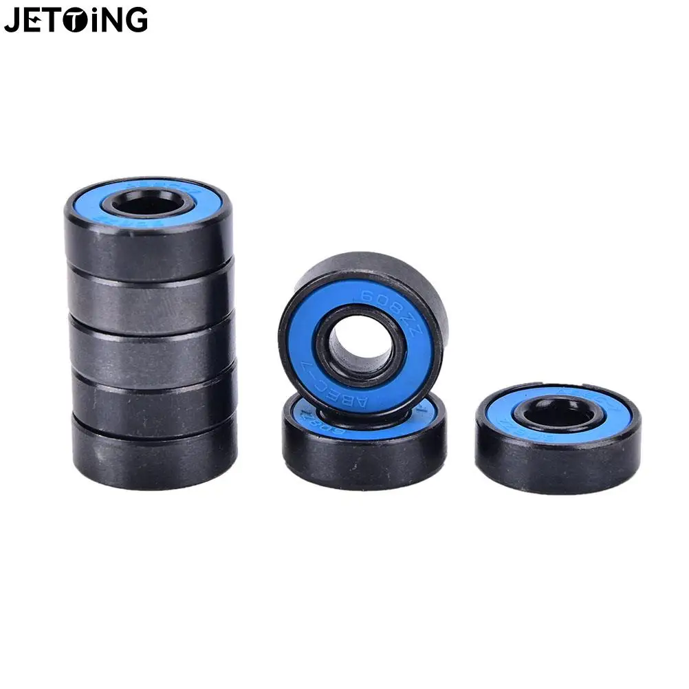 

608RS подшипник 8*22*7 мм (8 шт.) ABEC-7 скейтборд скутер 608 2RS шарикоподшипник миниатюрный ролик для коньков 608-2RS 608 подшипники RS