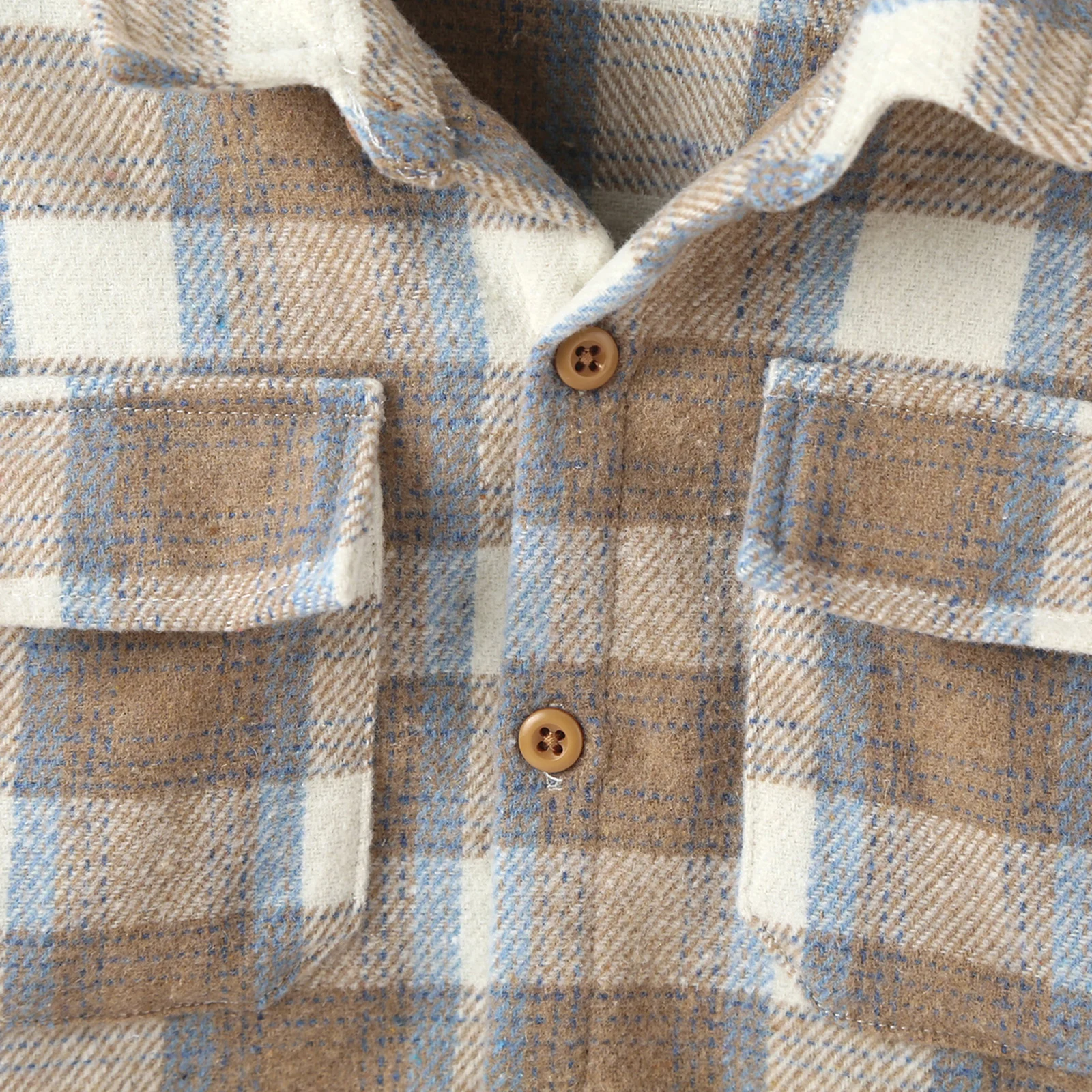 2-7Y Autumn Causal Baby Boys Girl&rsquo;s Lapel Shirt Outfits Long Sleeves Plaid Printed Single-breasted Jacket girls long sleeve shirts boys long sleeve shirts
