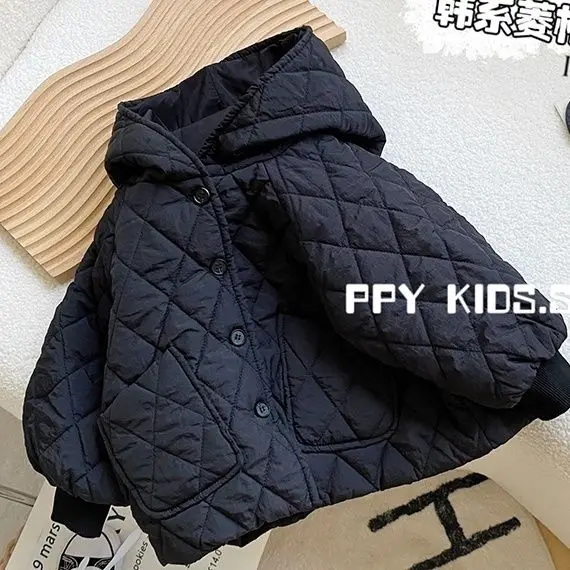 Baby Girls Boys Winter Cotton Padded Hooded Warm Coat Jacket Kids Children Casual Comfortable Clothes Overcoats