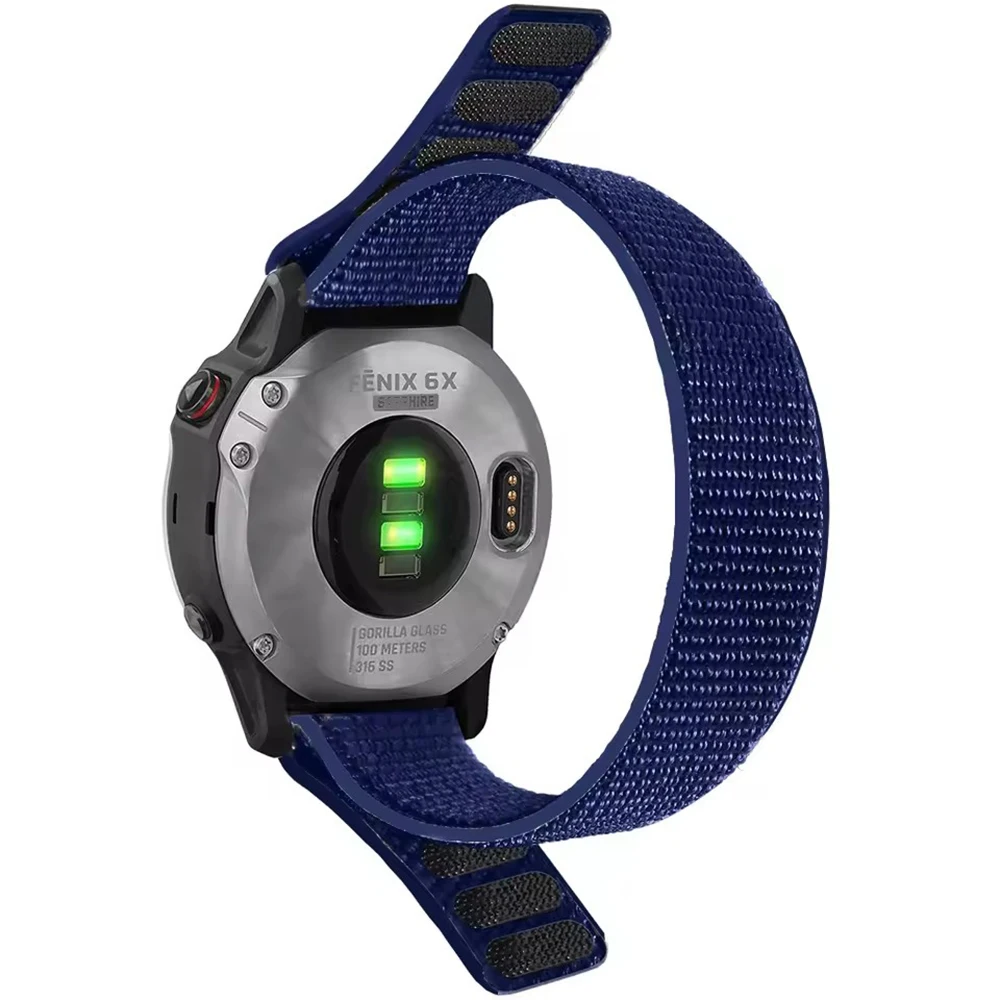 QuickFit Nylon Loop Braided Watchband - 22mm/26mm