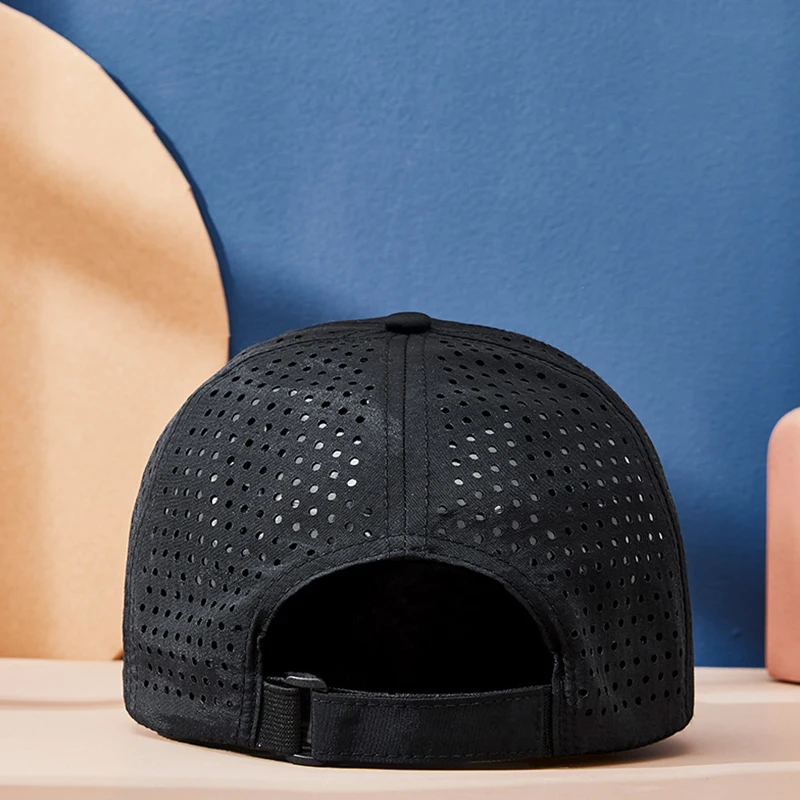 New Custom Logo Unisex Mesh Quick-drying Baseball Caps Fashion Women Casual Adjustable Snapback Cap Men Breathable Trucker Hat 4