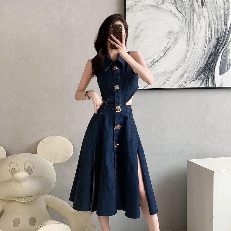 Robe Vintage Robe En Jean Ete 2019 Robe Vintage Robes En Jean