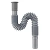 1Pcs Kitchen Sink Drain Pipe Accessories Flexible Stretchable Deodorant Strainer Pipeline Washbasin Anti Blockage Set 1