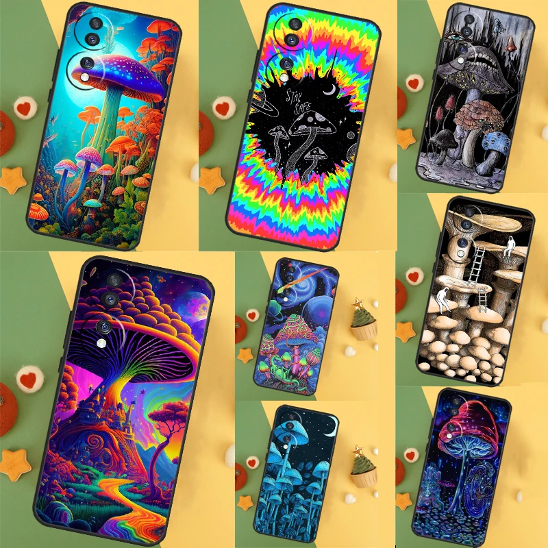 Psychedelic Mushroom Phone Case Cover