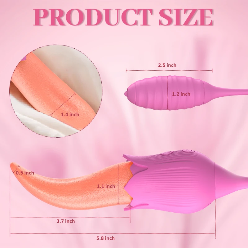 Vibrator Tongue Licking For Women Vibrating Egg G Spot Clitoris Stimulator Clit Nipp_voghion.com