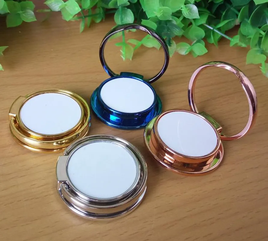 20pcs/LOT Metal Finger Ring Mobile Phone Smartphone Stand Holder for Sublimation INk Transfer Print FREE SHIPPING