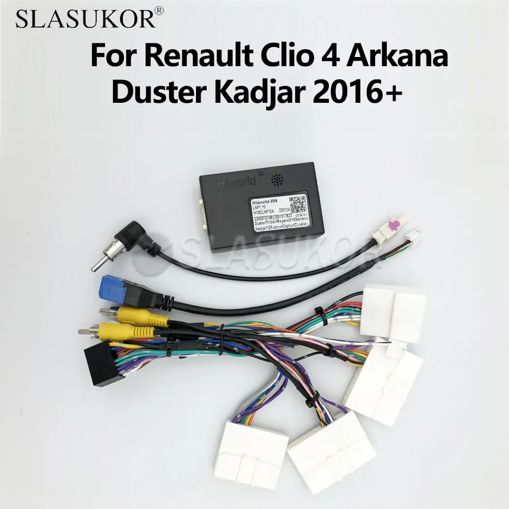 CarRadioCablewithCANBusBoxCanbusforRenaultClio4DusterKadja