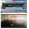 Electric Oven 2 Layers 2 Trays Commercial Combined Furnace 5 Plates Stainless Steel Pizza Bread Cake Fermentation Cabinet 4