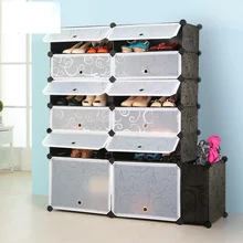 Modern Simple Shoe Cabinet Large Capacity Shoe Cabinet Dustproof Assembly Shoe Rack