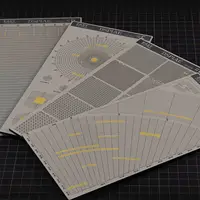 New DSPIAE MASKING TAPE CUTTING MAT(CONCENTRIC CIRCLES) AT-ECC AT-ECA AT-ECB AT-ECD model tools 2