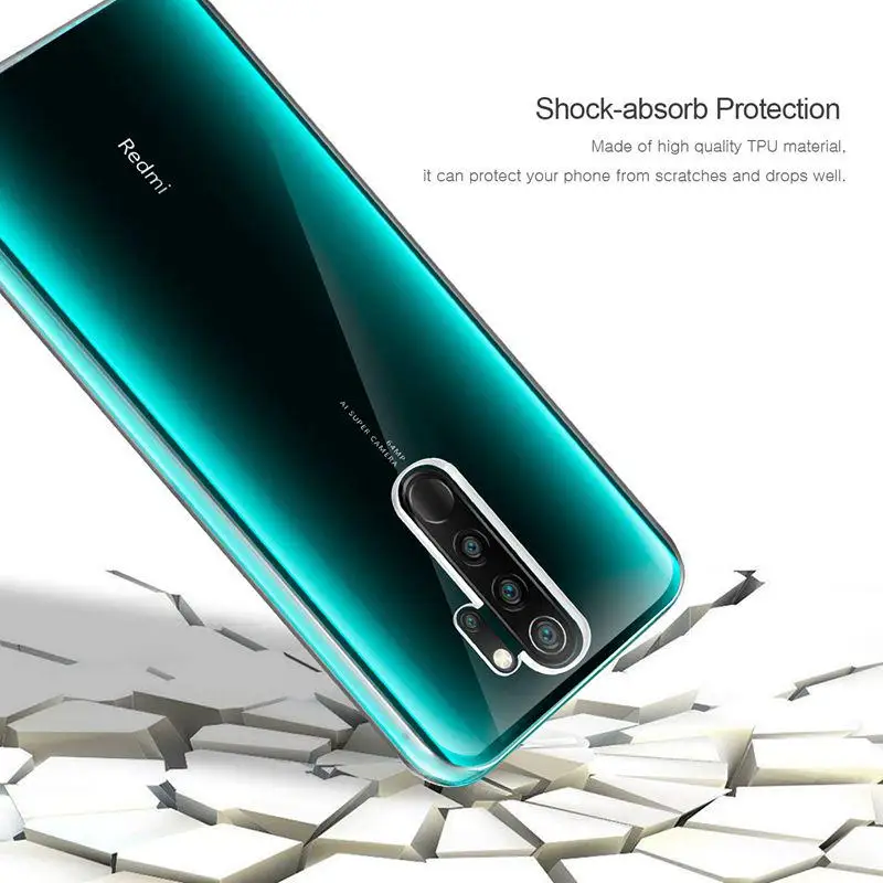 360° Full Cover Clear Hybrid Silicone Case - Durable Protection with PC Hard Coque